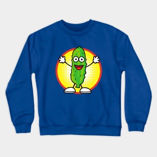 Fresh Pickle Cartoon Crewneck Sweatshirt